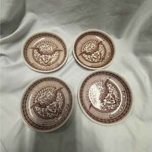 Vintage Alfred Meakin "Fair Winds" small plate, pin dish, or saucer